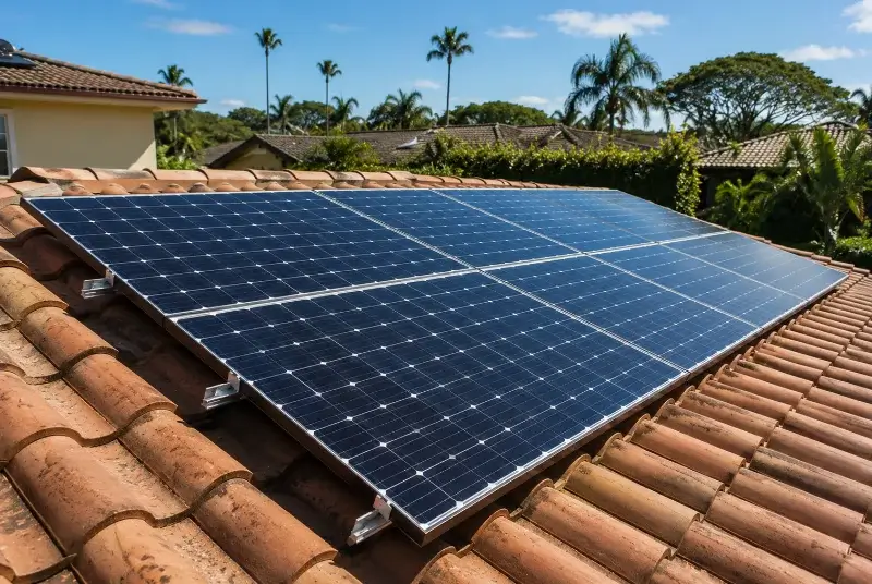 Installation de panneaux solaires à Préfailles